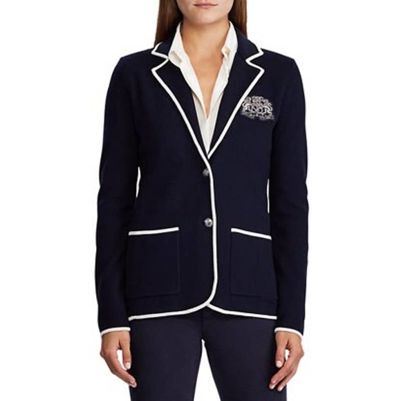 ralph lauren blue blazer